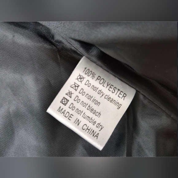 Ravens & Rockers Faux Fur Pleather Jacket Size Small - Picture 4 of 6